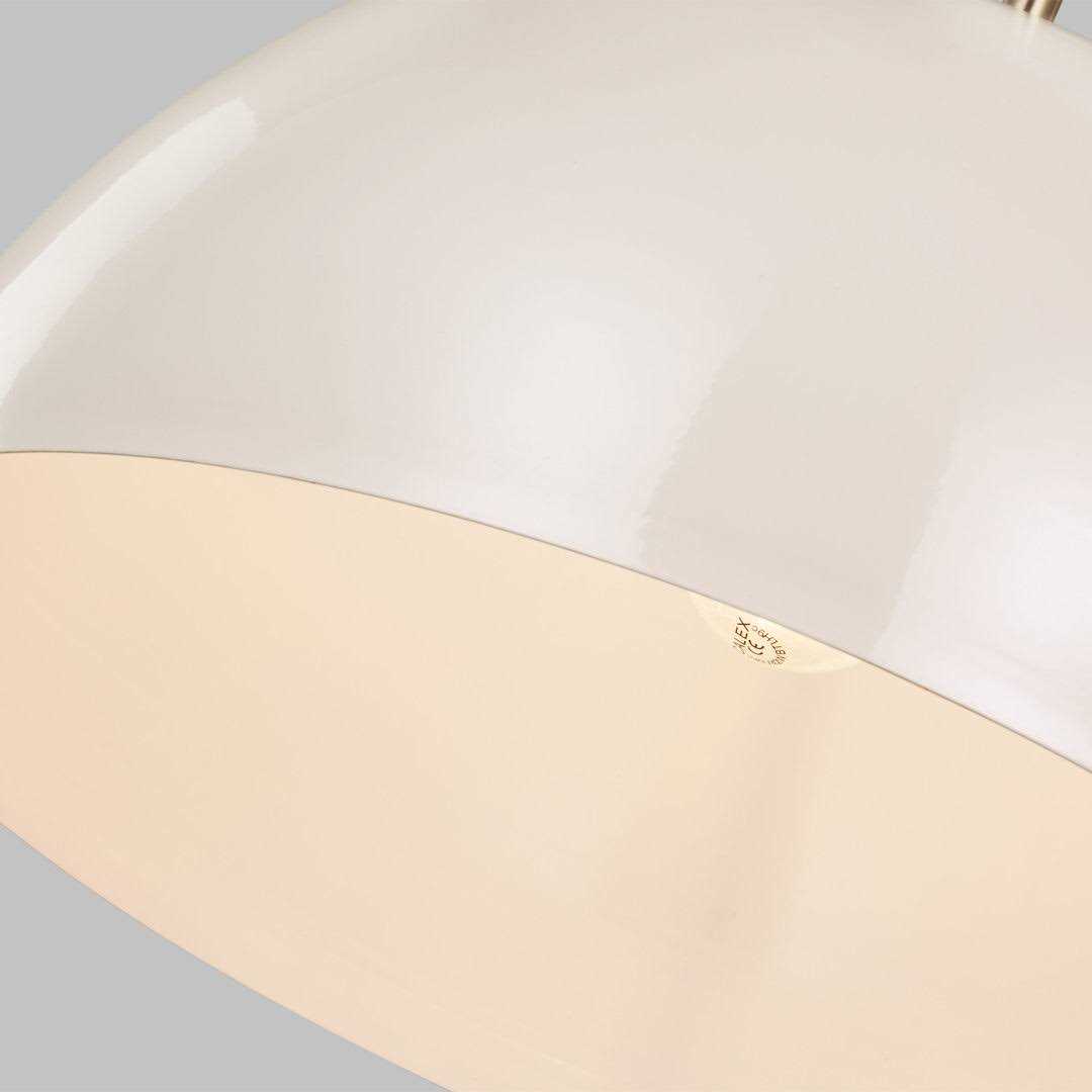 AllModern Leona 1 Light Single Dome Pendant Shade - Image 4