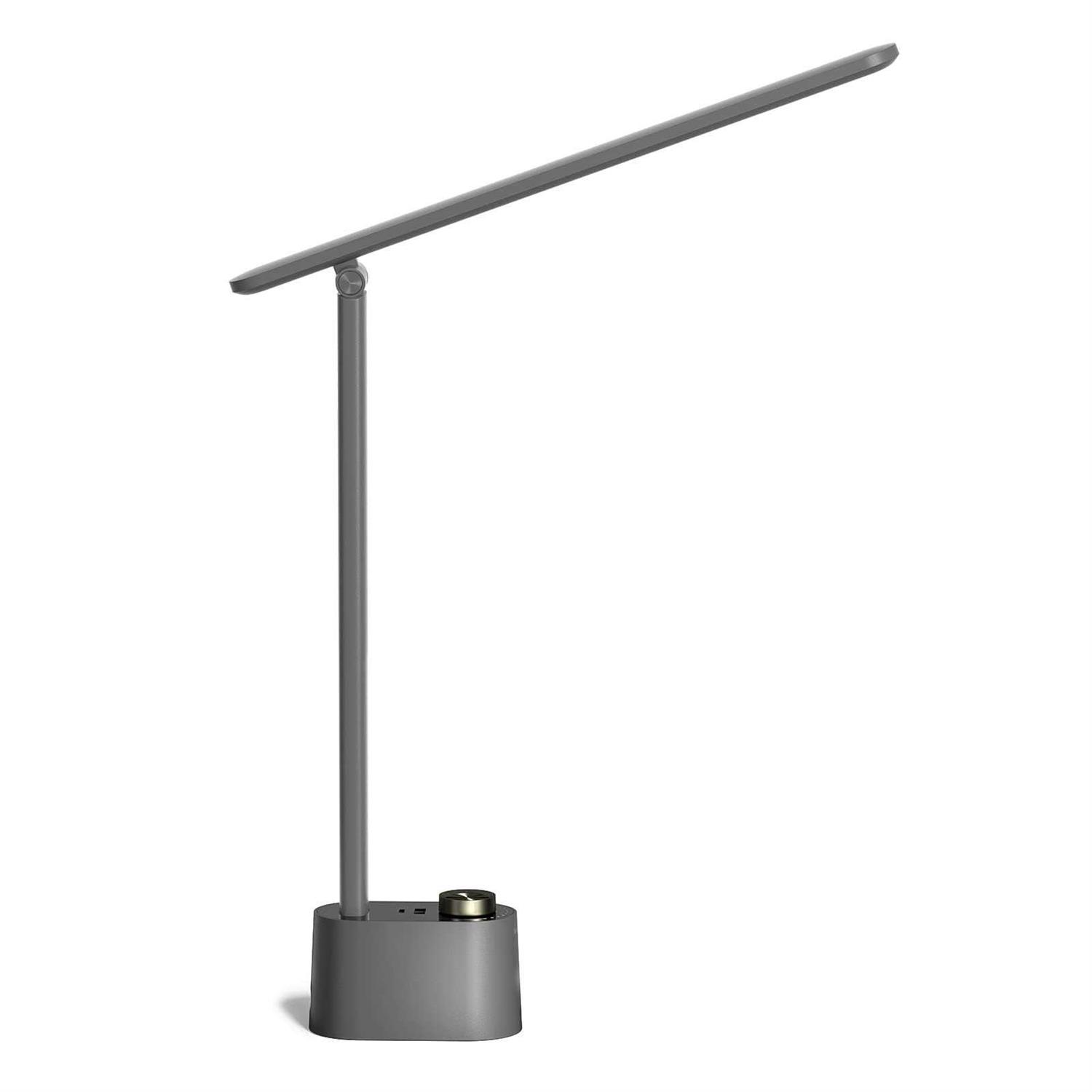 Honeywell Foldable Modern Table Lamp with USB A+C Charging Port