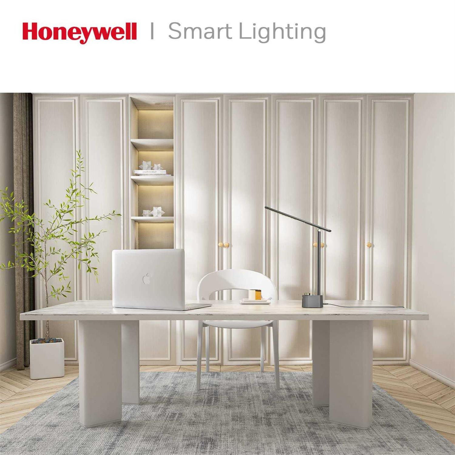 Honeywell Foldable Modern Table Lamp with USB A+C Charging Port - Image 2