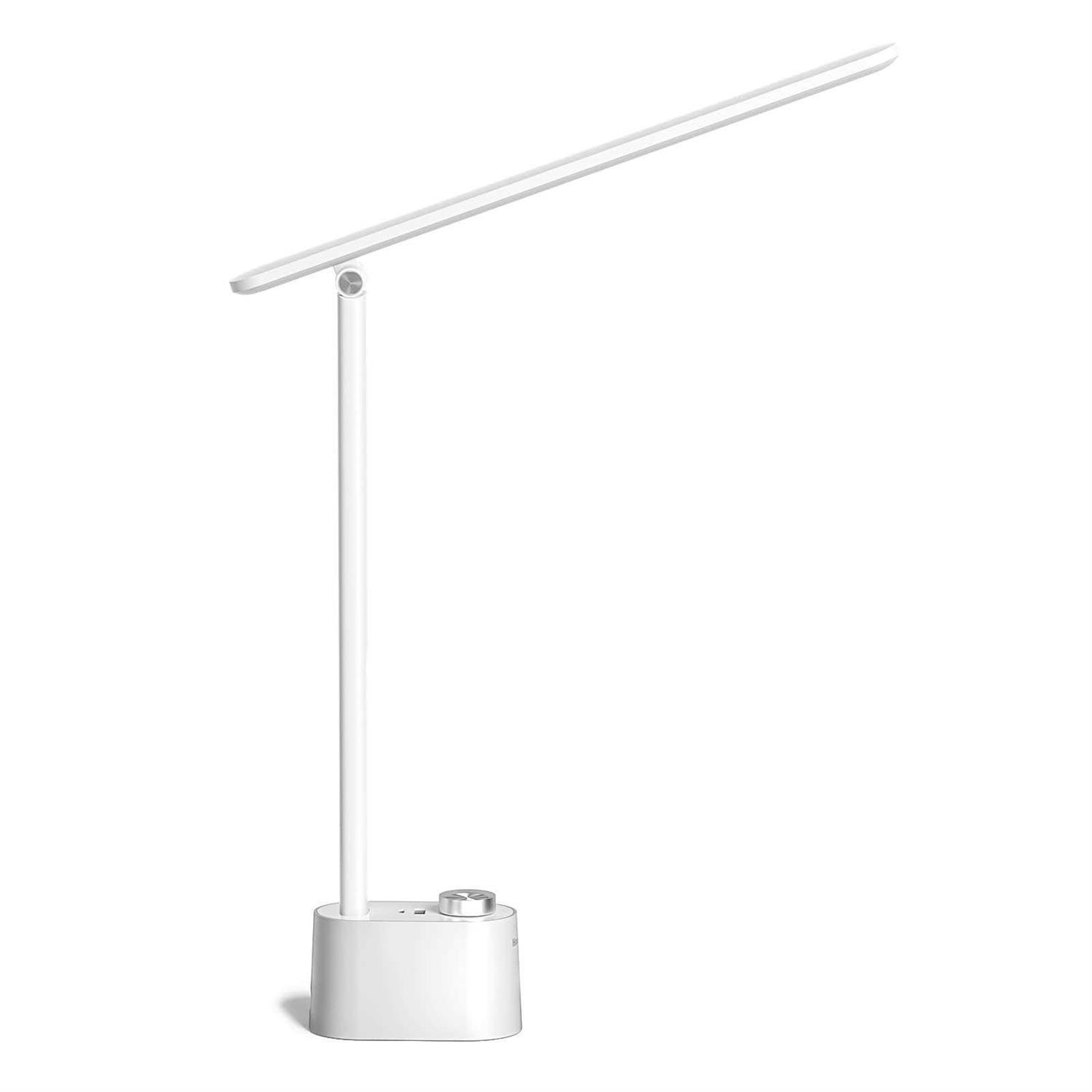 Honeywell Foldable Modern Table Lamp with USB A+C Charging Port