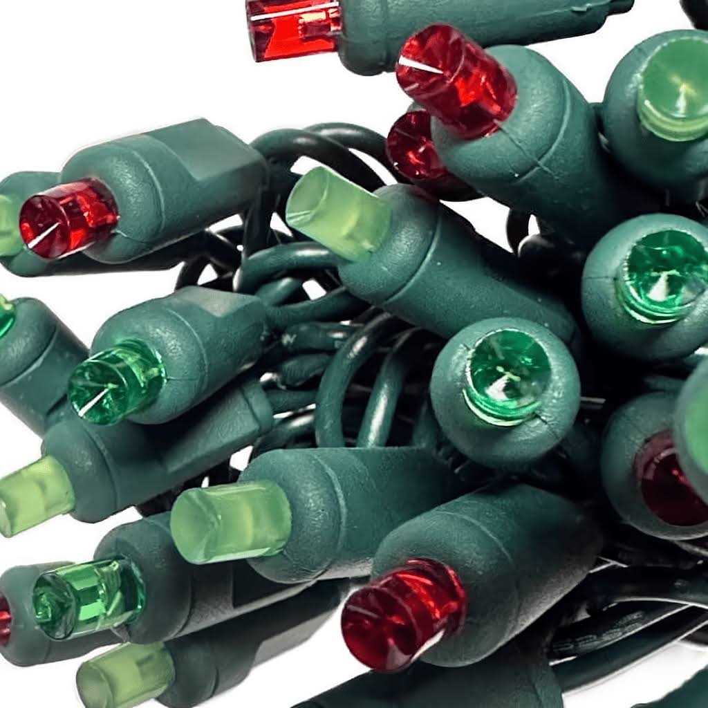 Alternative view of ColorSplash Holly 5mm Multicolor LED Christmas Lights