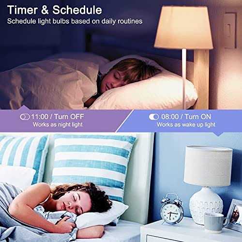 Alternative view of crestin smart flood light bulb 11w rgbcw br30 smart light bulb color changing