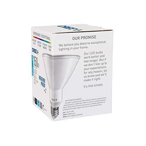 Alternative view of Cree Equivalent Bright White Par38 Dimmable Exceptional Light Quality LED Degree Flood Light Bulb