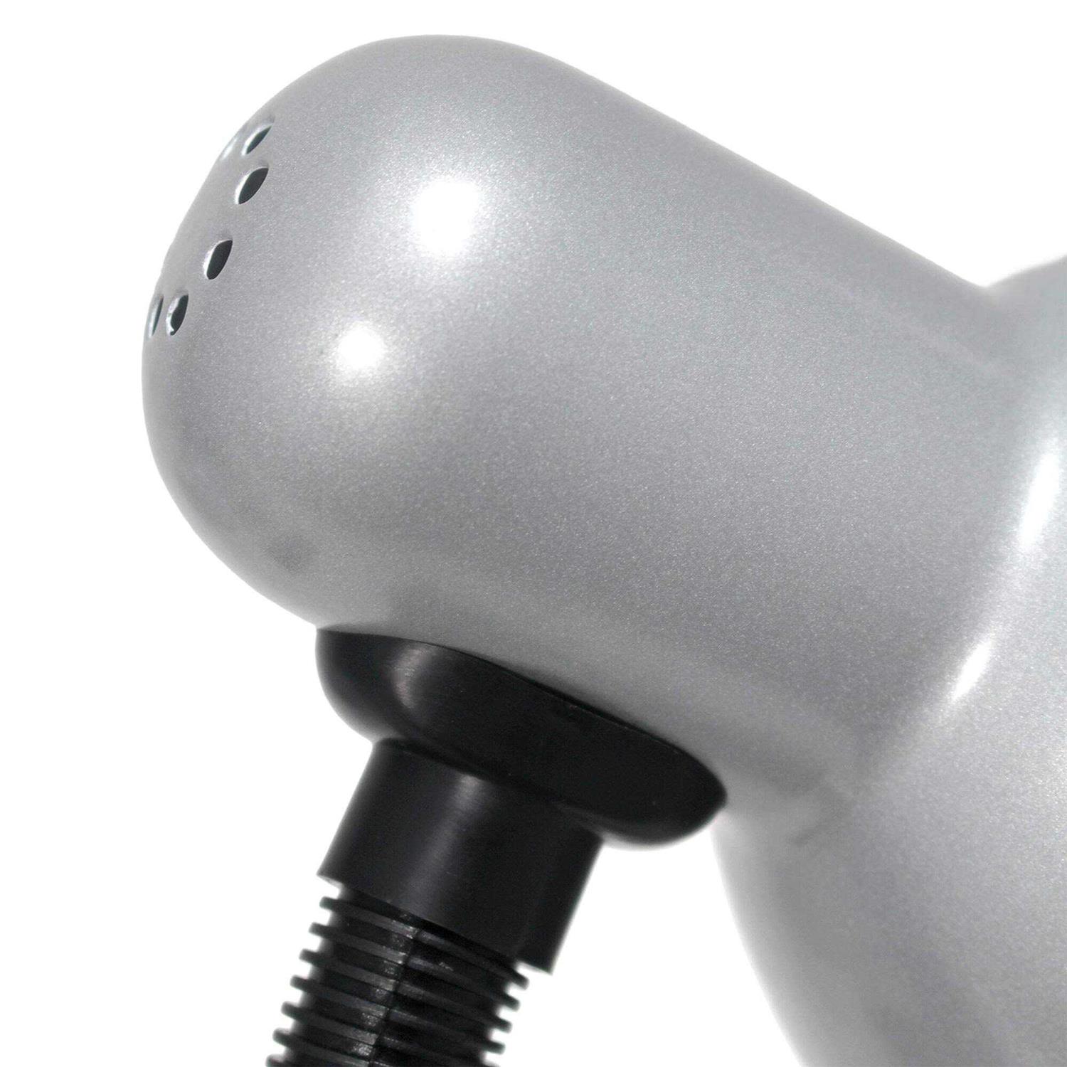 Alternative view of Simple Designs Basic Metal Desk Lamp with Flexible Hose Neck