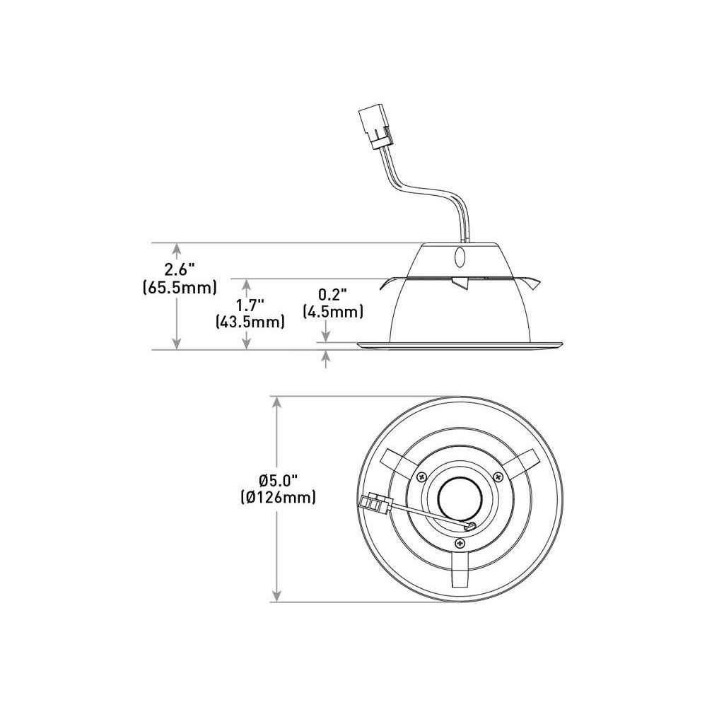 Alternative view of Cree Lighting Cr-t 4 inch LED Retrofit Downlight 75W Equivalent CR4T-790L-30K-12-E26GU24