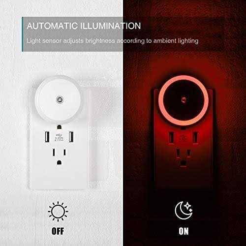 Alternative view of SerieCozy Plug in Night Light Sensor Light