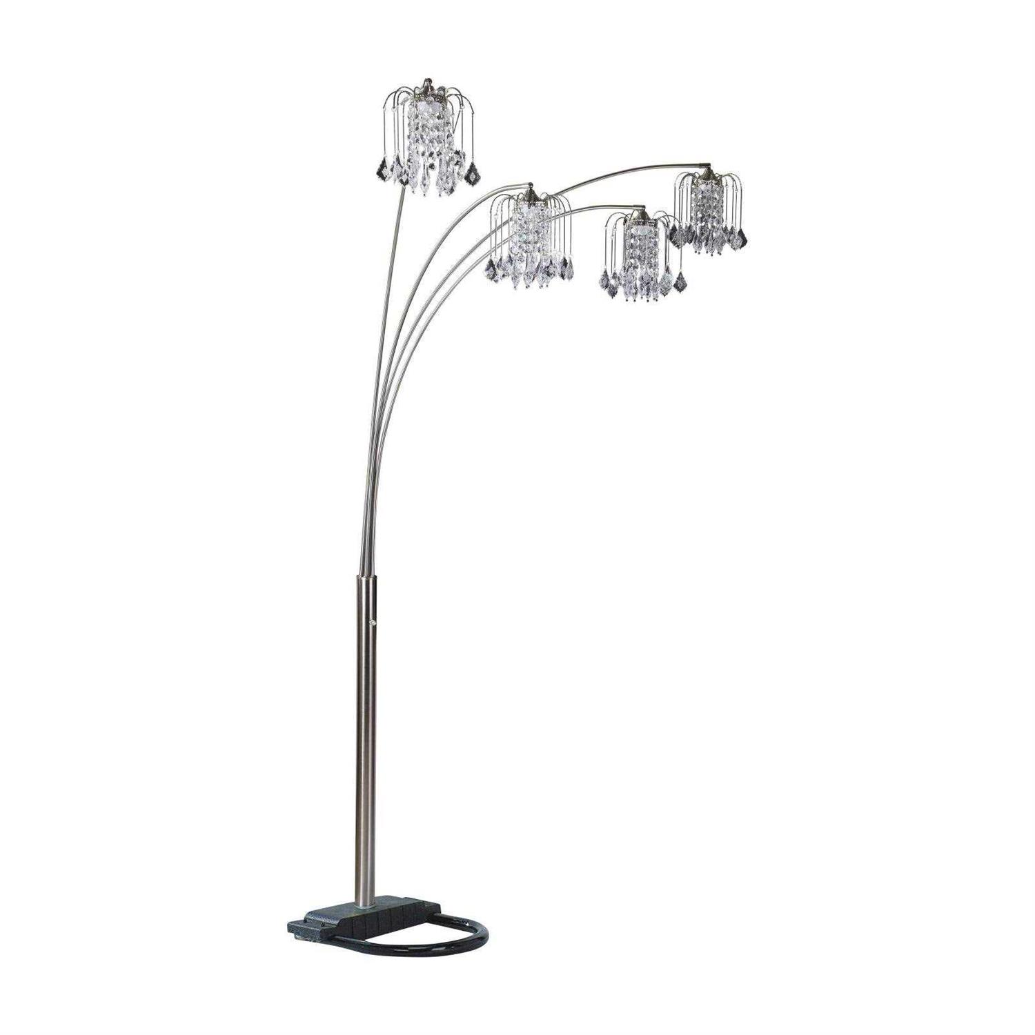 Alternative view of Crown Mark Rain Drop Arc Lamp