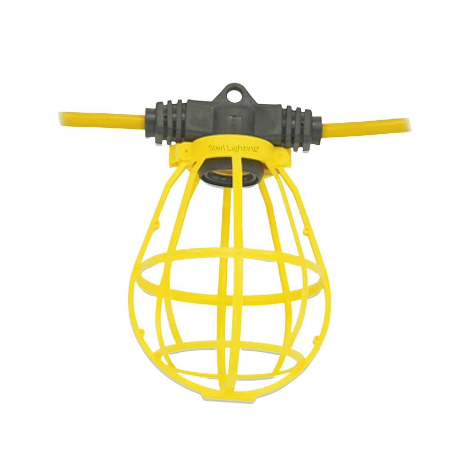 Sterl Lighting 100FT Construction String Lights 10 Sockets E26 Base 100W - Image 4