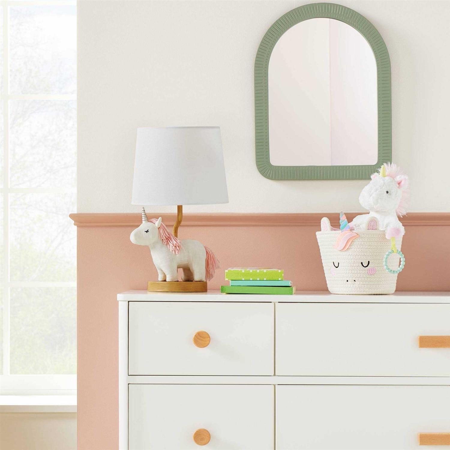 Alternative view of Cloud Island Plush Unicorn Table Lamp
