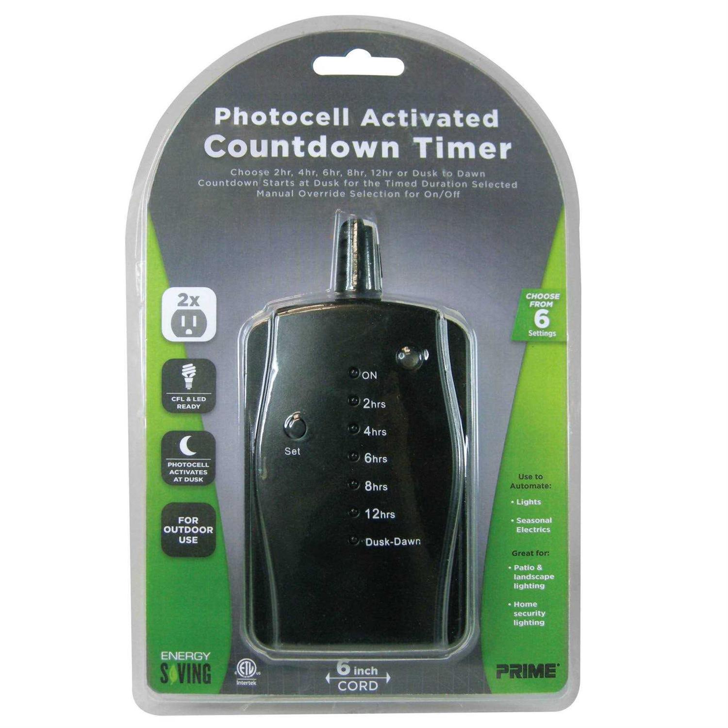 Prime Outdoor Countdown Timer Black - Image 4