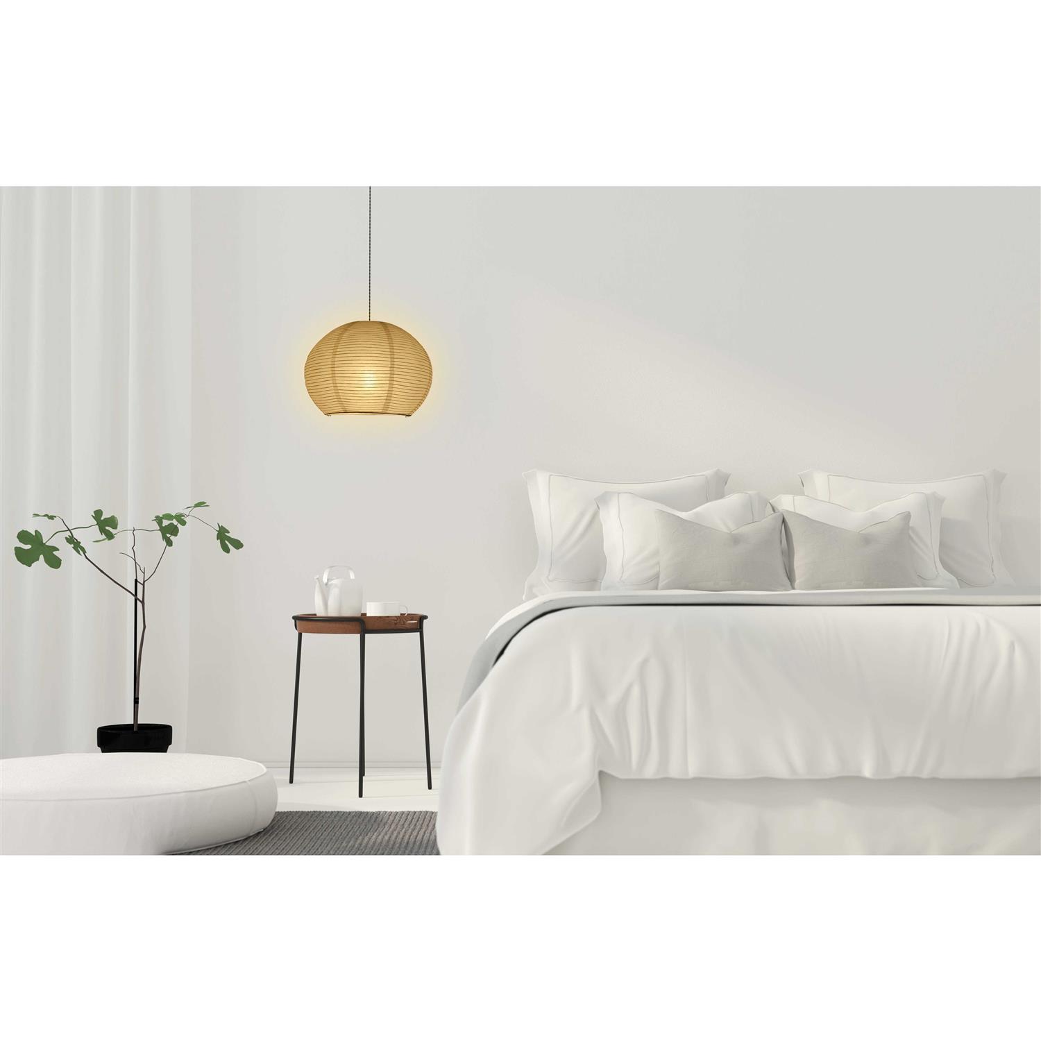 Spherical Dome Shaped Premium Fine Line Paper Lantern Lampshade - Image 4