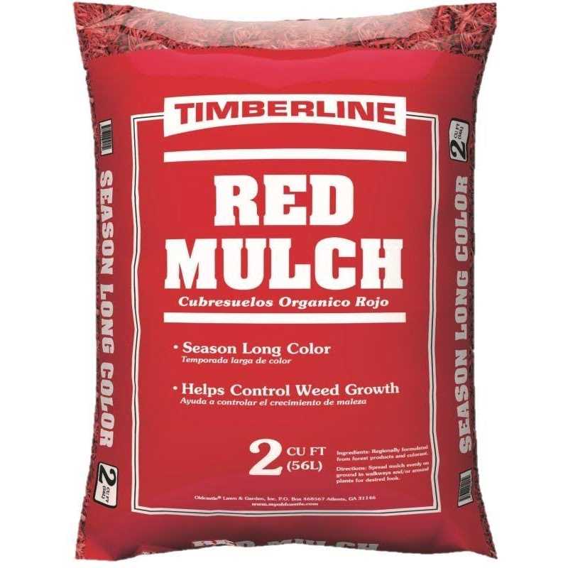 Timberline Mulch Red 2 cu ft - Home & Office Supplies on sale