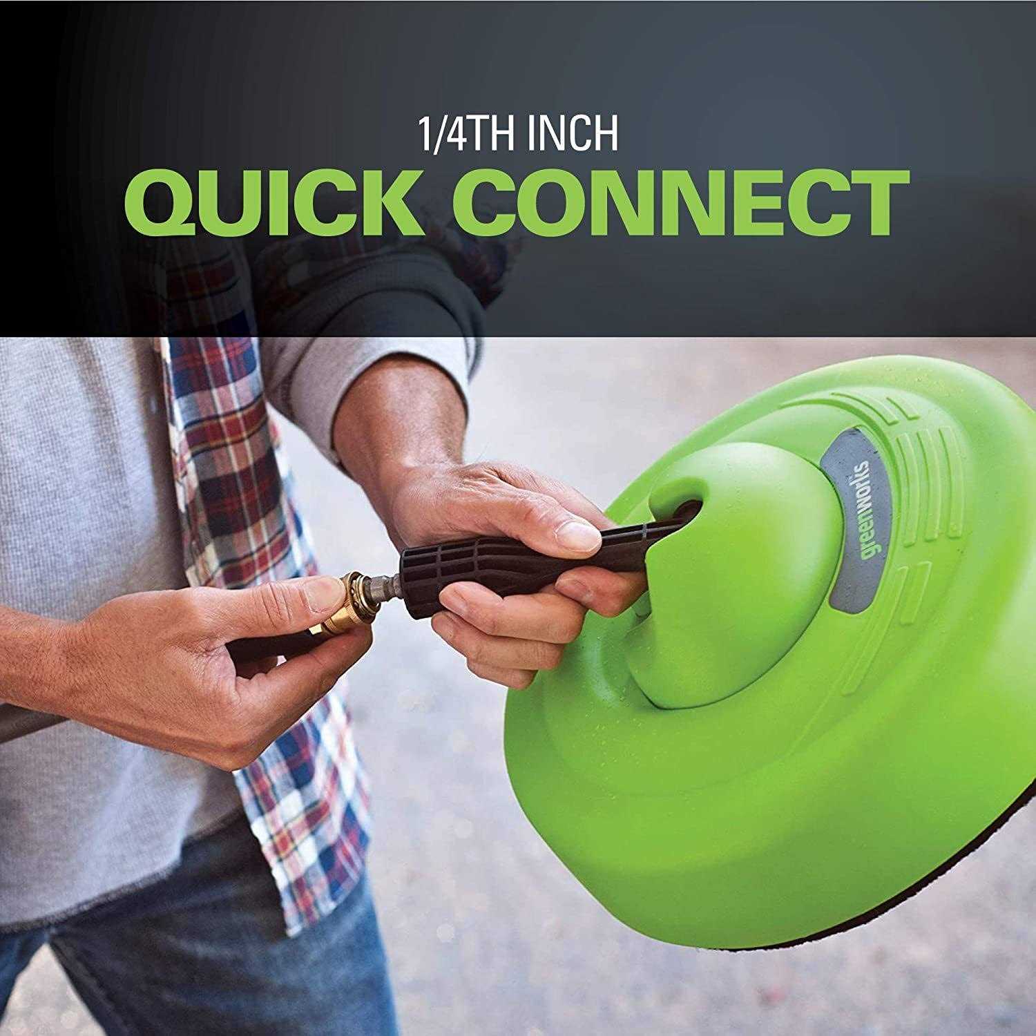 Greenworks Pressure Washer Surface Cleaner - Image 3