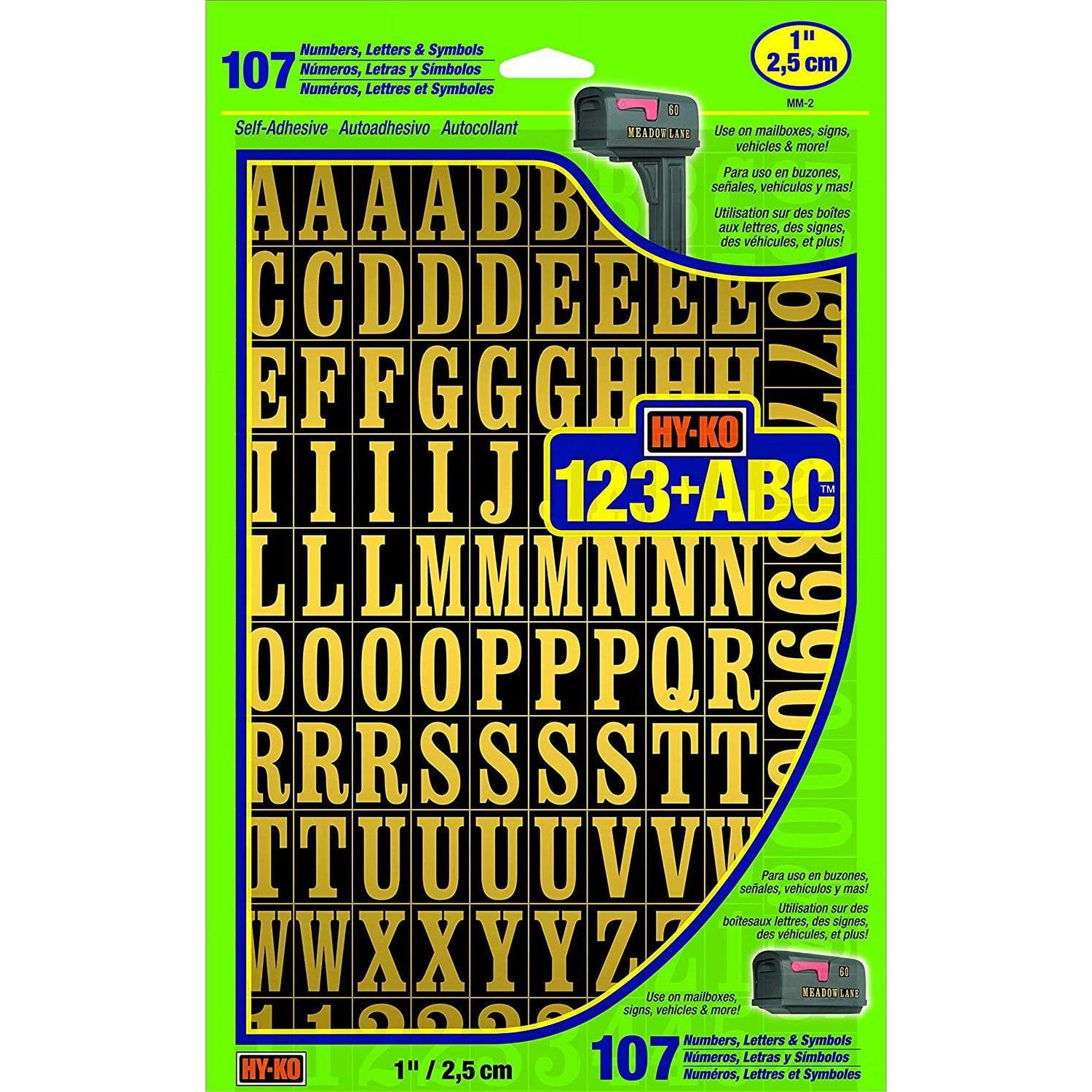 Hy-Ko 1 in. Numbers - Image 4