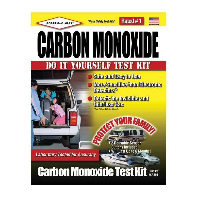 Pro Lab Carbon Monoxide Test Kit - Image 3