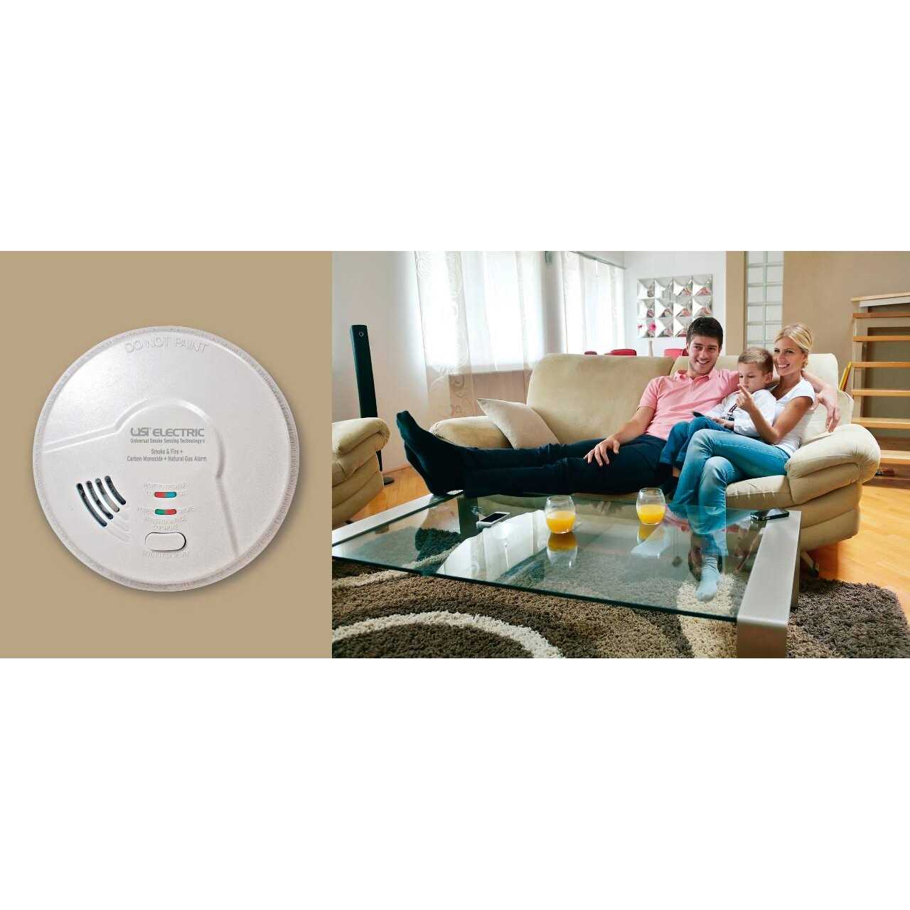 MDSCN111 USI 4-in-1 Universal Smoke Sensing Technology Hardwired Smart Alarm - Image 4