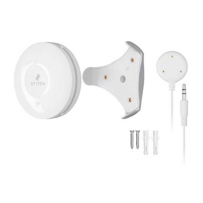 Monoprice Wireless Smart Water Leak/Flood Sensor White with Probe and Alarm - Image 3