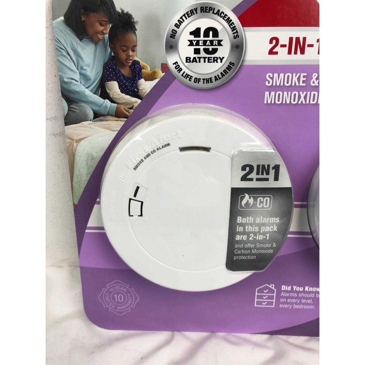 First Alert 2-in-1 Smoke and Carbon Monoxide Alarm - Image 3
