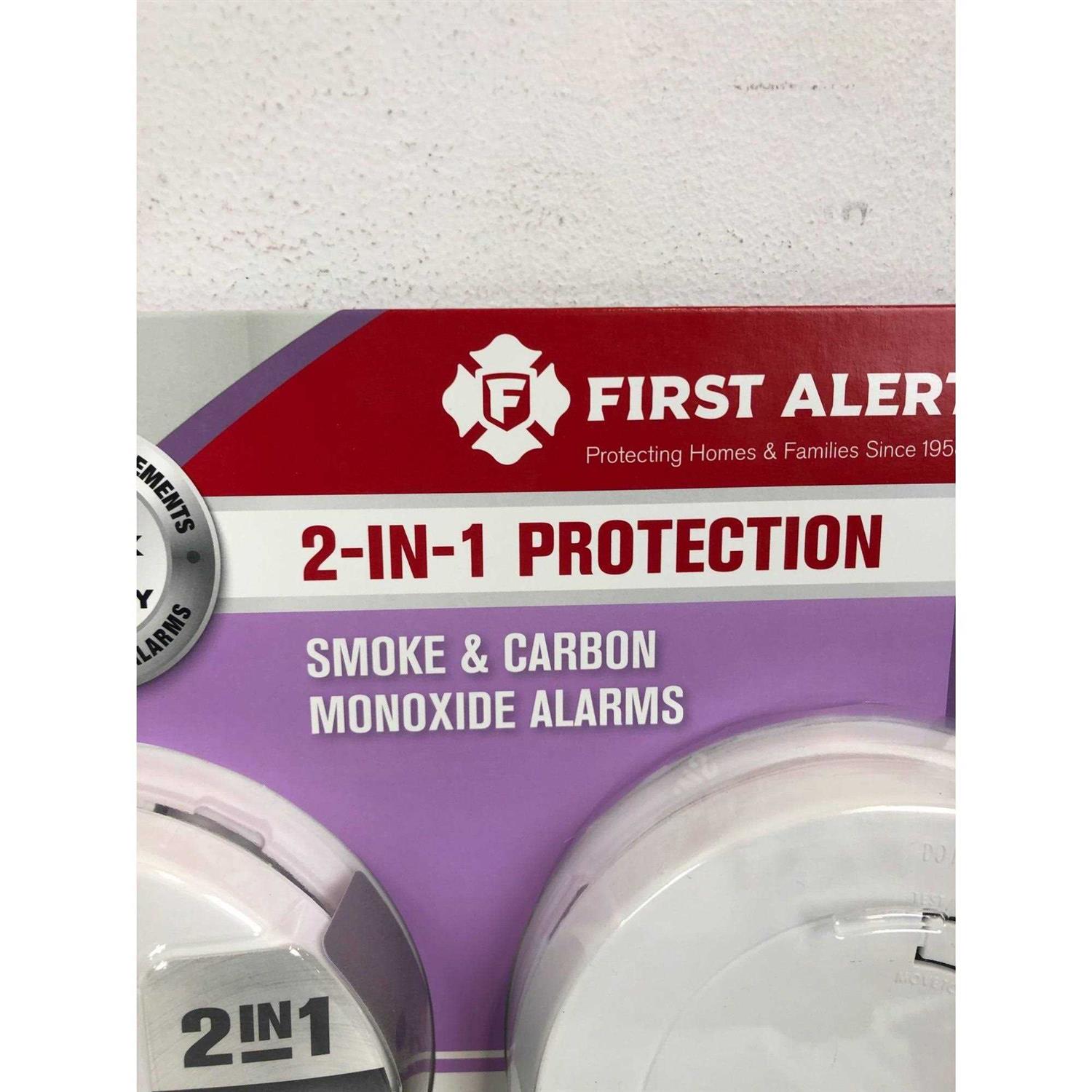 First Alert 2-in-1 Smoke and Carbon Monoxide Alarm - Image 5