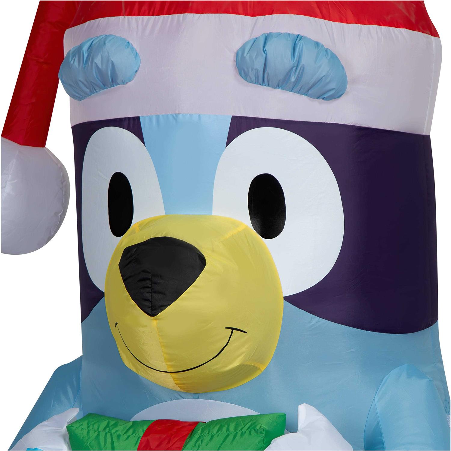 Gemmy Bluey Airblown Inflatable 5FT Christmas Bluey with Present - Home ...