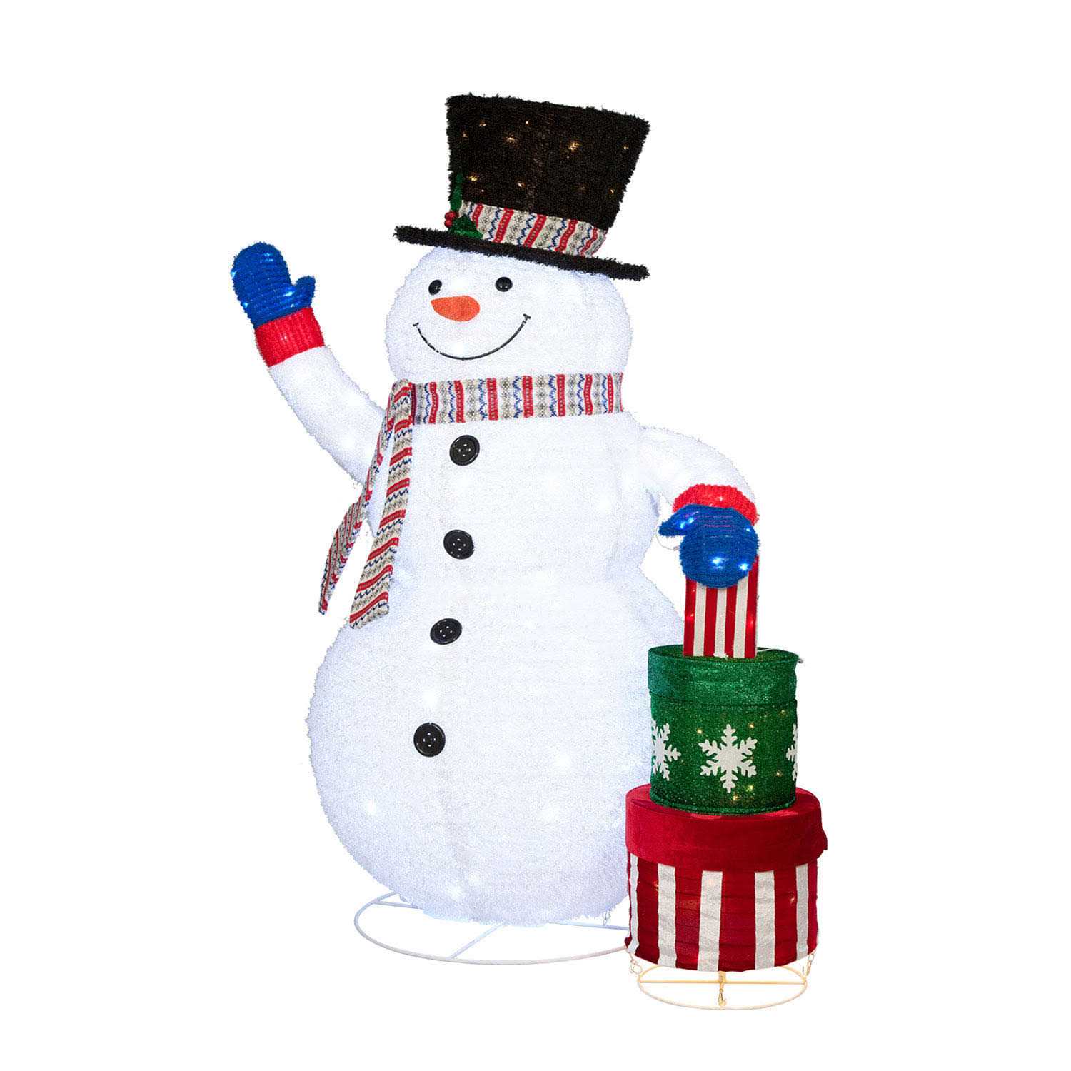 Member's Mark 72 Pre-Lit Pop-Up Twinkling Snowman - Home & Office ...