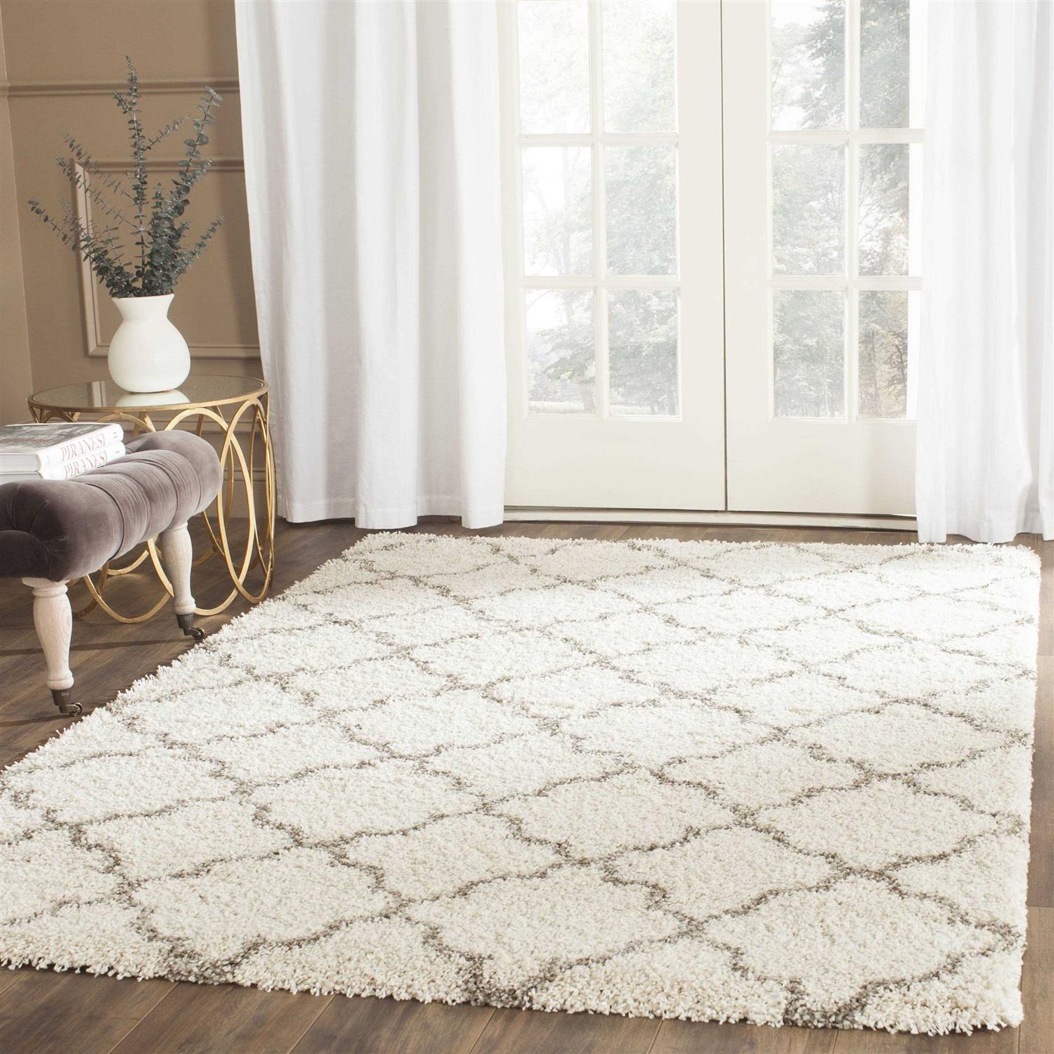 Alternative view of Safavieh Hudson Shag Ivory Rug