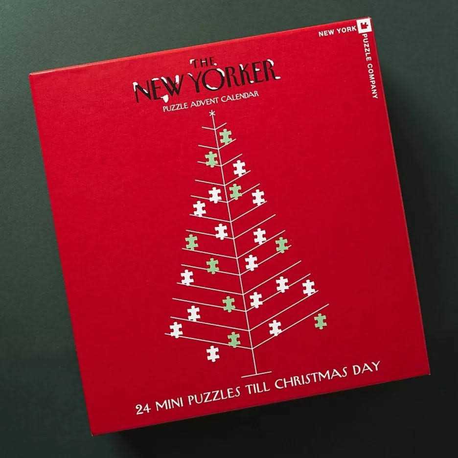 New York Puzzle Company New Yorker Puzzle Advent Calendar - Image 4