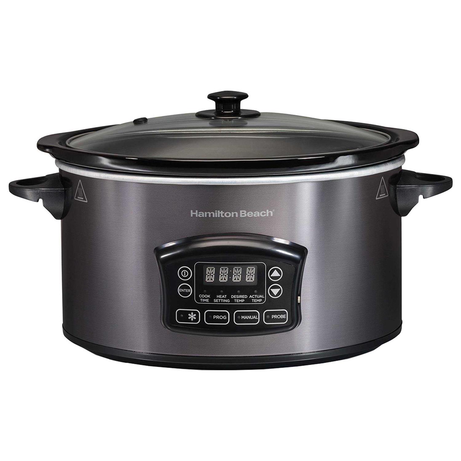 Hamilton Beach 6-qt Programmable Defrost Slow Cooker
