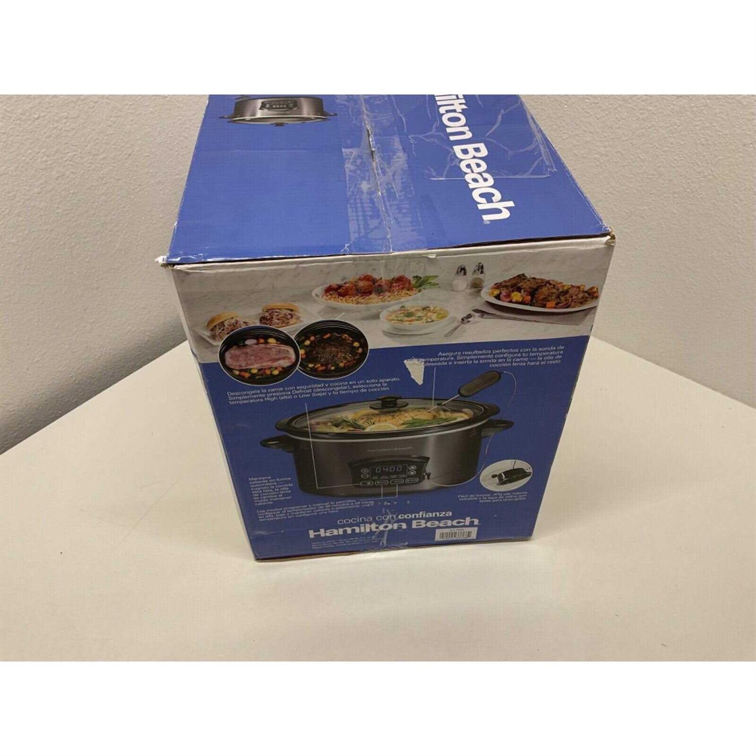 Hamilton Beach 6-qt Programmable Defrost Slow Cooker - Image 4