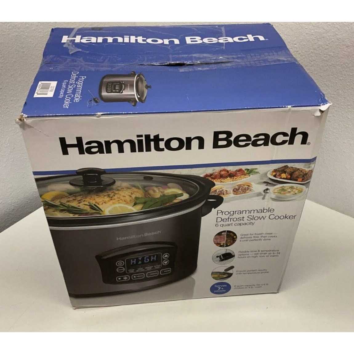 Hamilton Beach 6-qt Programmable Defrost Slow Cooker - Image 5