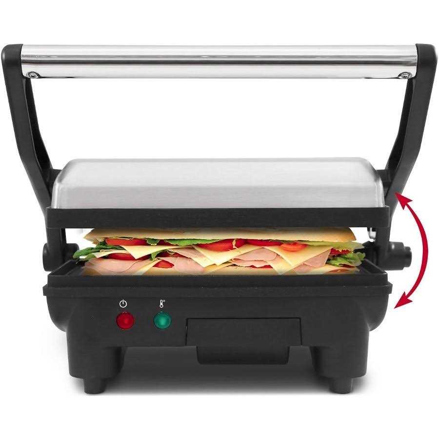 Alternative view of Elite Cuisine EPN-2976 3-in-1 Panini Press & Grill